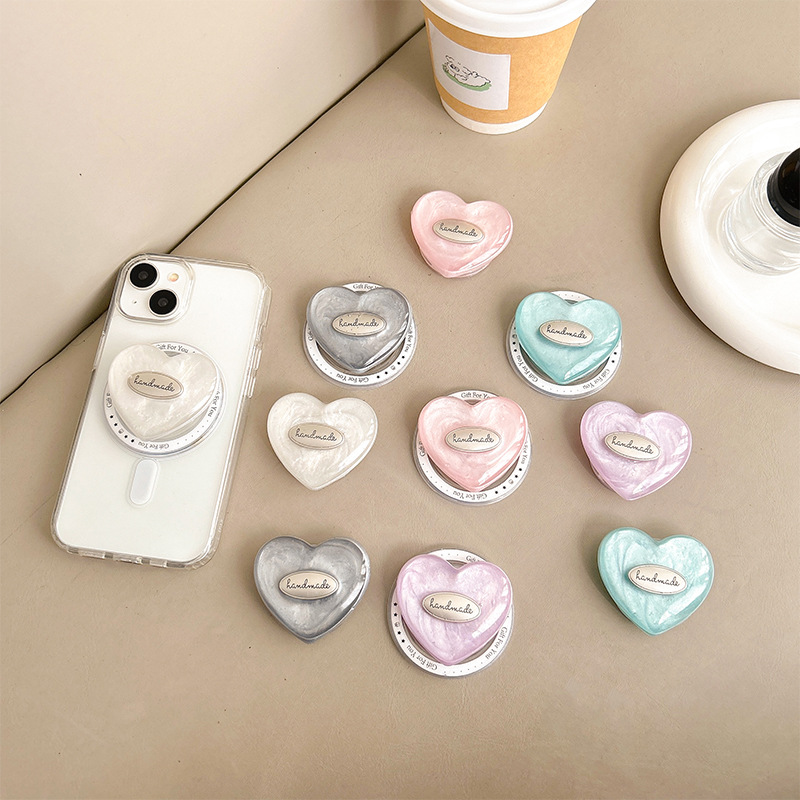 Smart Accessories - 한국어 INS 블링 쉘 패턴 러브