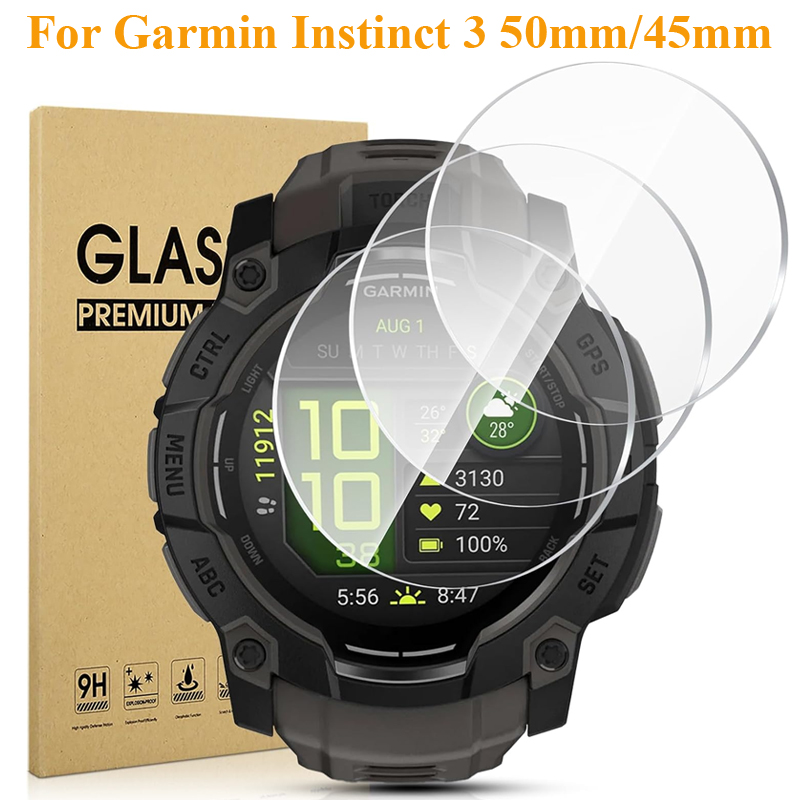 Watch Face Protector - Garmin Instinct 3 AMOLED SOLAR 50mm