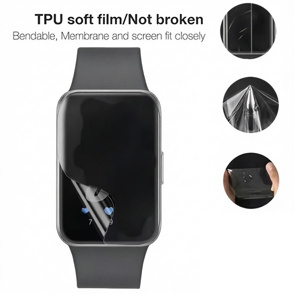 삼성 갤럭시 핏 3 스마트워치 화면 보호기용 3-5개  - Watch Face Protector 리뷰 및 가격