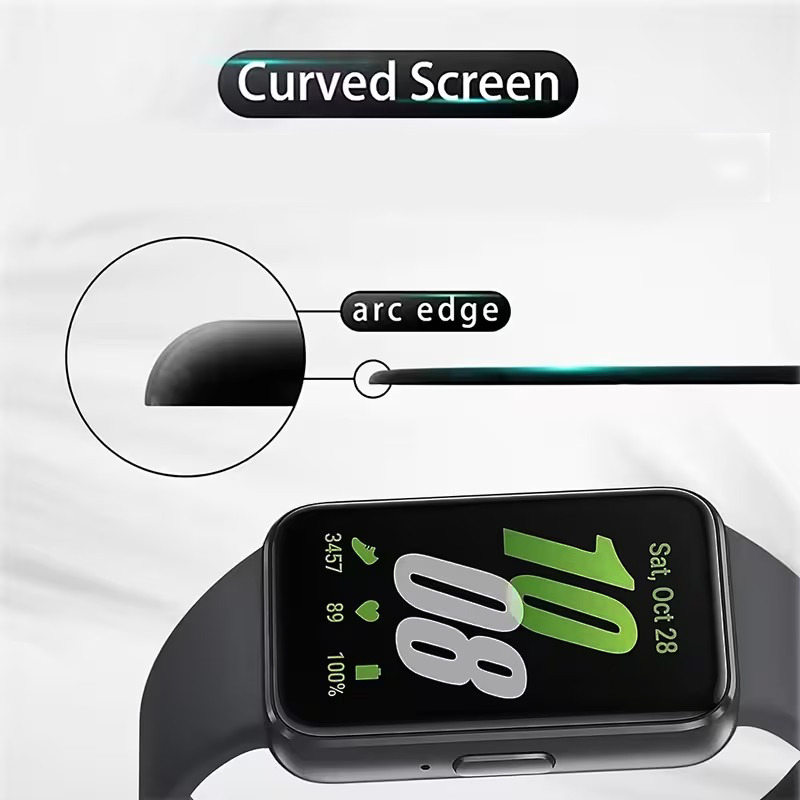 삼성 갤럭시 핏 3 스마트워치 화면 보호기용 3-5개  - Watch Face Protector 리뷰 및 가격