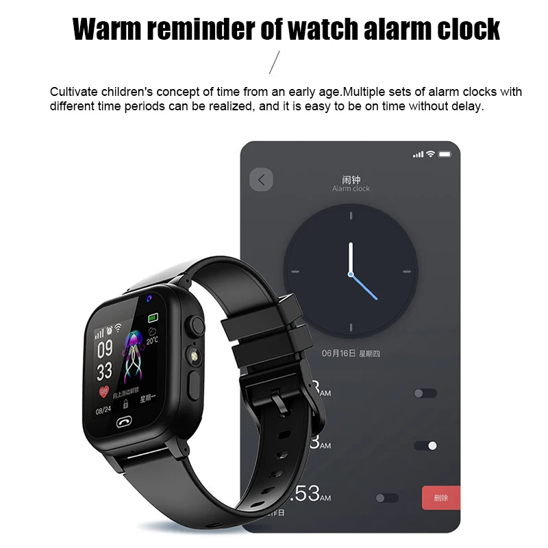 4G 어린이 스마트 시계 SOS 통화 LBS 트래커 위 - Smartwatch Id 리뷰 및 가격