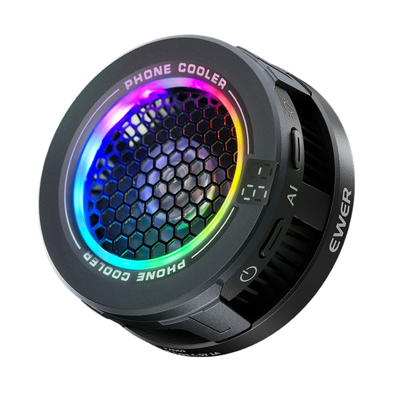 자석 전화 쿨러 저소음 USB 냉각 팬 RGB 라이트  - Smart Accessories 리뷰 및 가격