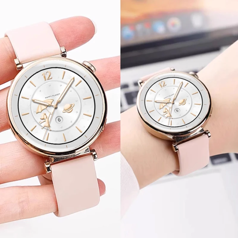 화웨이 시계 GT 5 용 18mm 실리콘 시계 스트랩  - Fossil Smartwatch Accessories 리뷰 및 가격