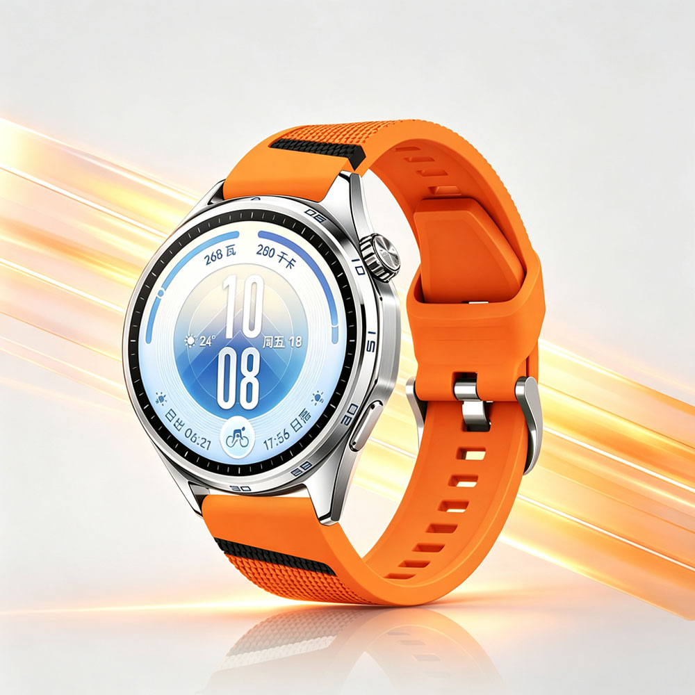 화웨이 워치 GT7 46mm용 정품 실리콘 밴드, 22 - Xiaomi Smartwatch S3 Accessories 리뷰 및 가격