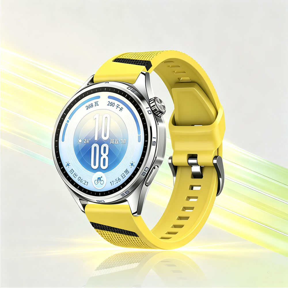 화웨이 워치 GT7 46mm용 정품 실리콘 밴드, 22 - Xiaomi Smartwatch S3 Accessories 리뷰 및 가격