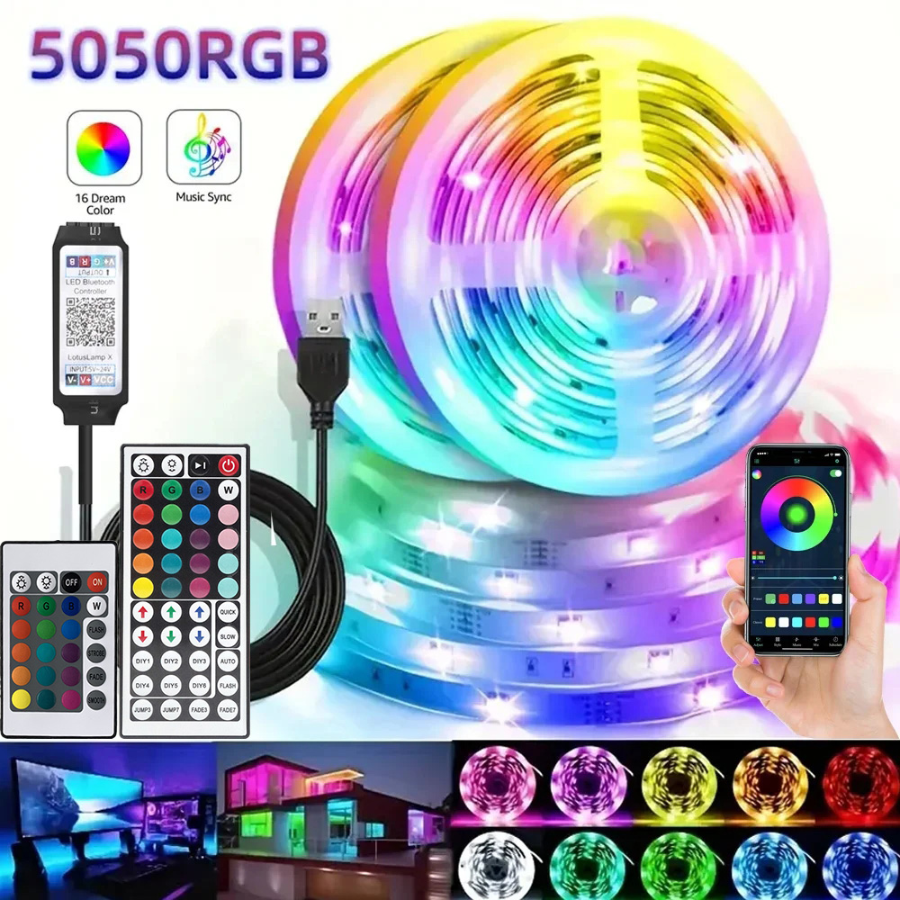 스마트 RGB LED 게이밍 라이트 스트립 USB 크리 - Smart Accessories 리뷰 및 가격
