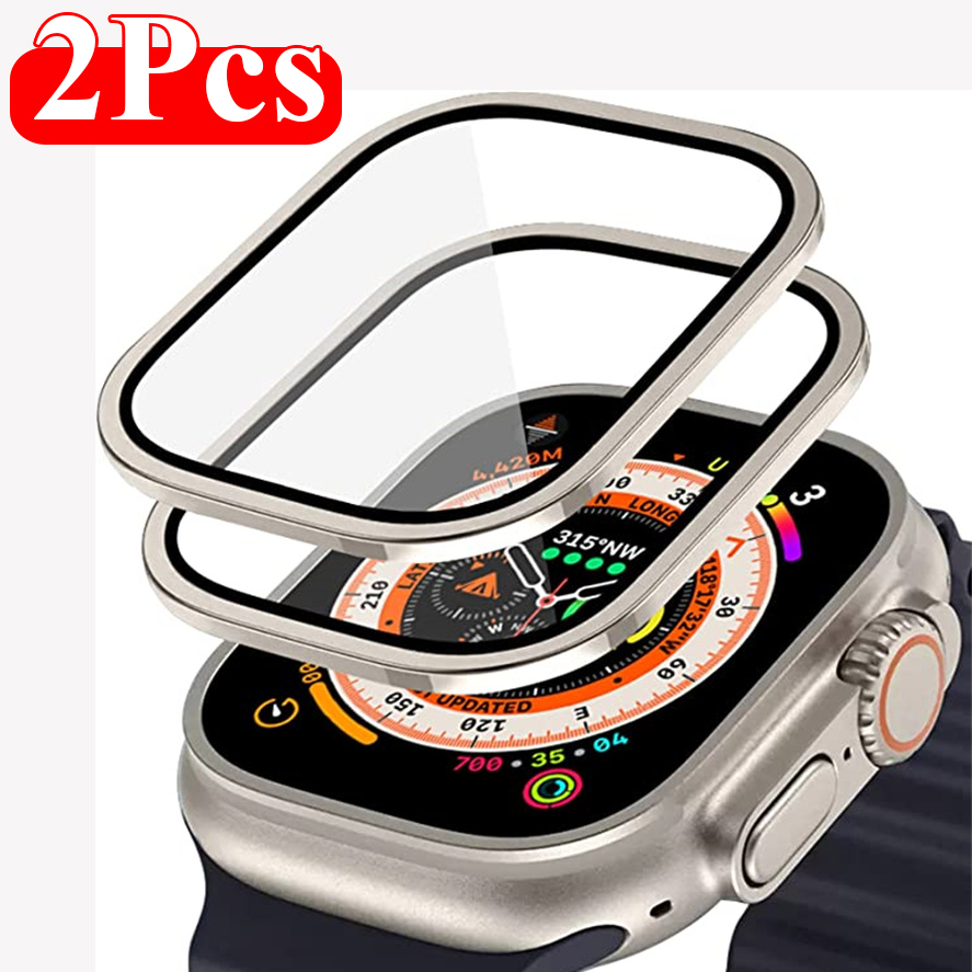 애플 워치용 알루미늄 합금 케이스 및 강화 유리, 스크 - Smartwatch Case 리뷰 및 가격