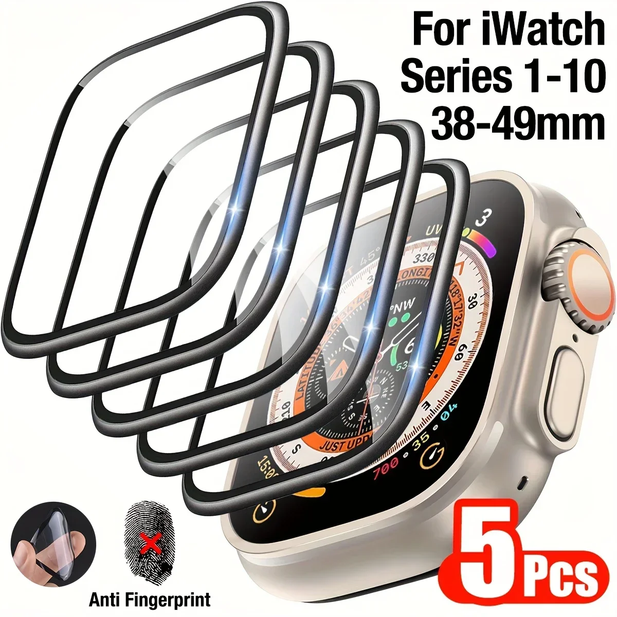 1-5개 애플 워치 울트라 3-2 49mm 41-45m - Smartwatch Case 리뷰 및 가격